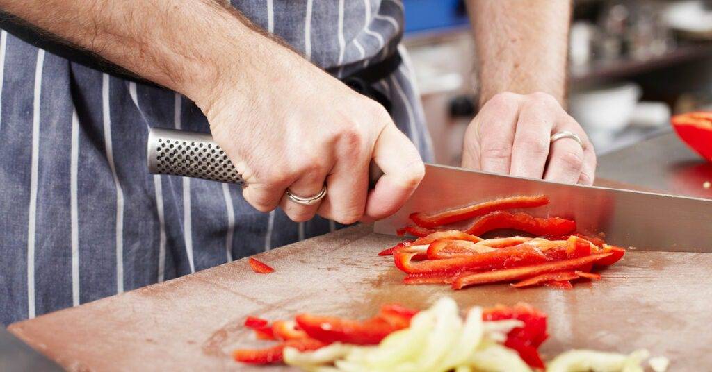 chef preparing healthy meals
