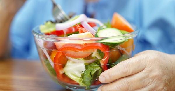 a healthy bowl of salad