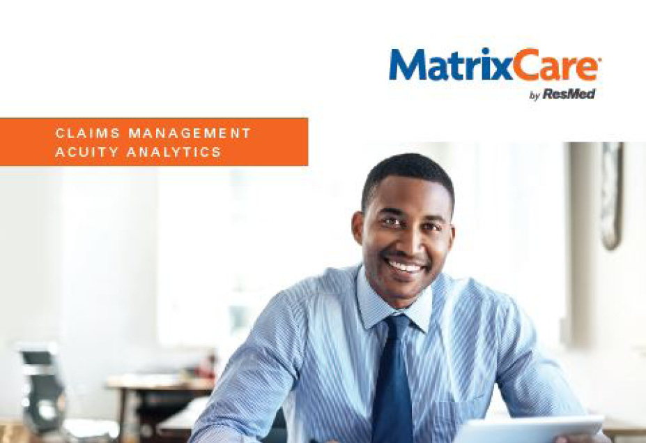 MatrixCare Claims Management Acuity Analytics
