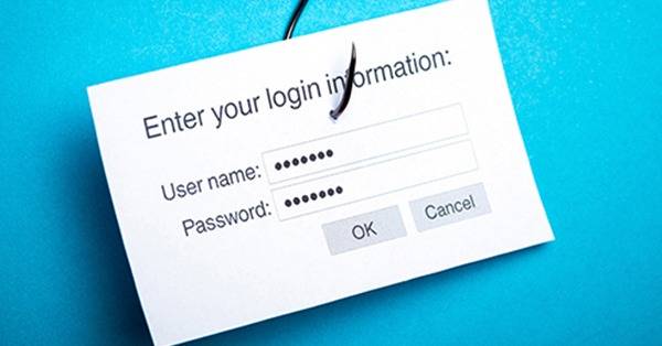 login details screen