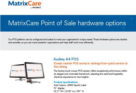 POS hardware brochure