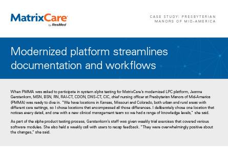 Modernized LPC solution gets rave reviews