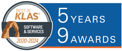 KLAS Award MatrixCare 5 years, 9 awards