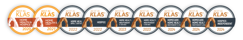 KLAS Award from 2020 - 2024